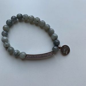 Kinsley Armelle Bracelet Collection Silver Gray SM